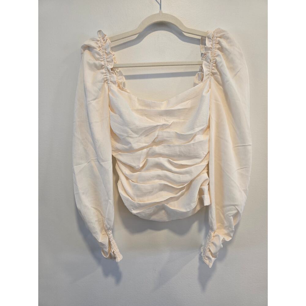 ASTR The Label Cream Blouse Size S- NWT